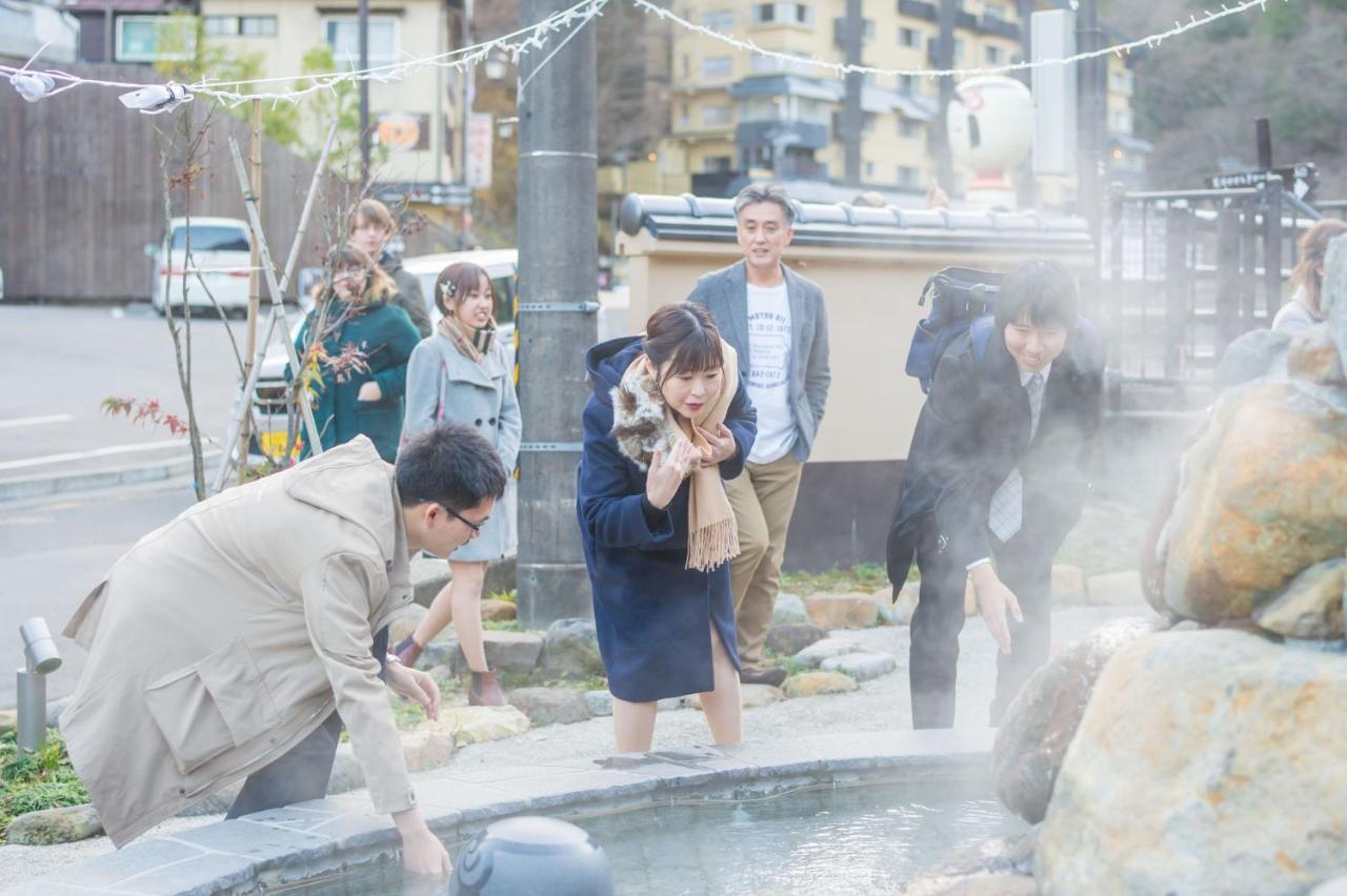 Yumori Onsen Hostel Fukushima  Exterior foto