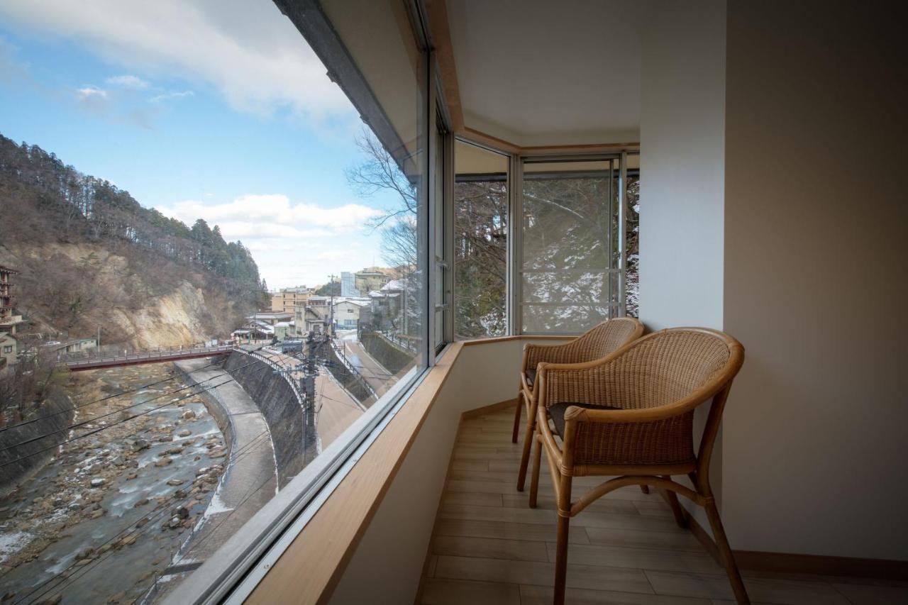 Yumori Onsen Hostel Fukushima  Exterior foto